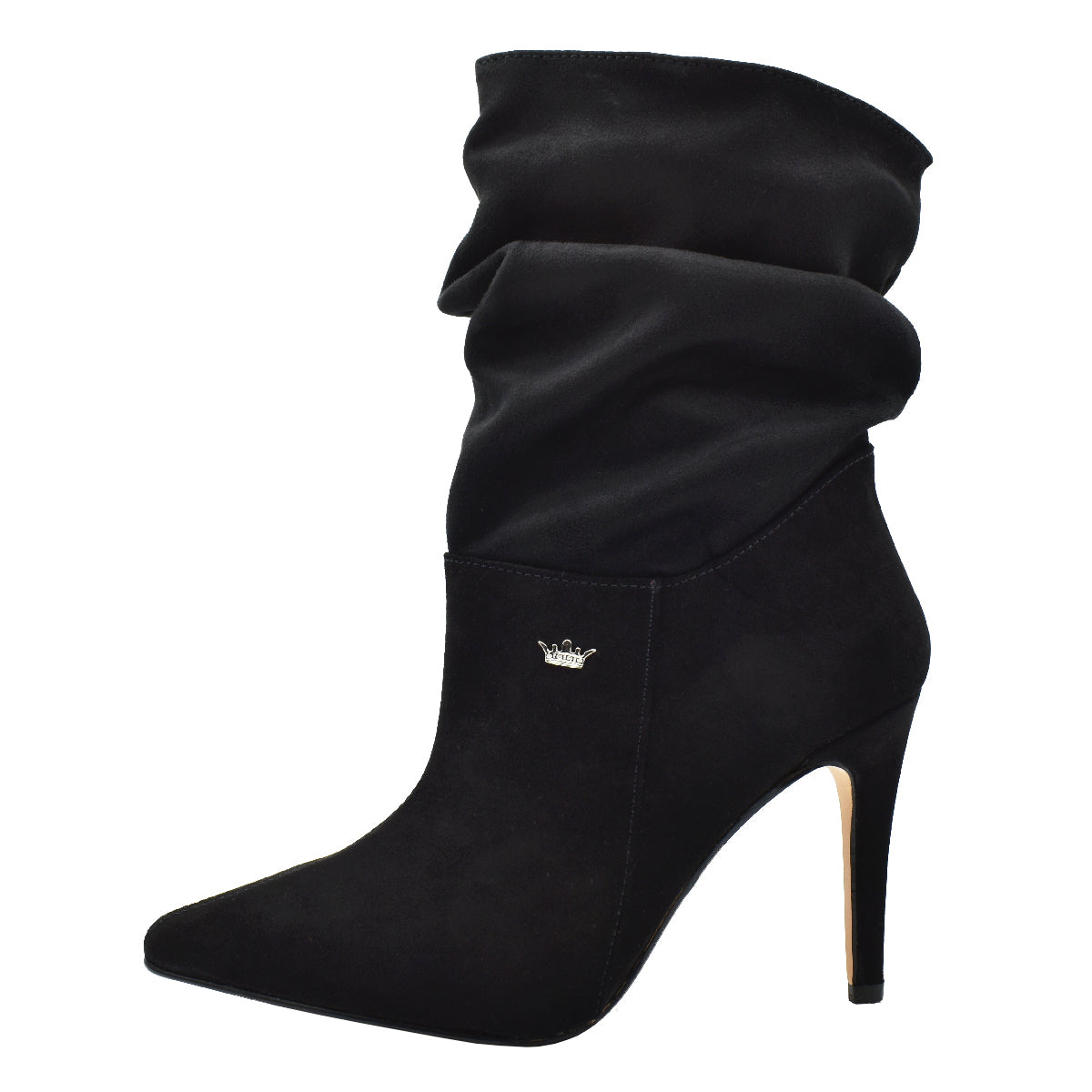 Botin Dama Tacon Paris Hilton Negro (Mod 030)